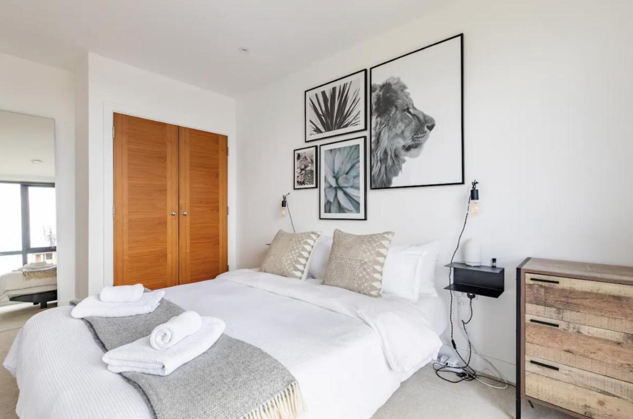Modern 1 Bed L City Views L Work Space 런던 외부 사진