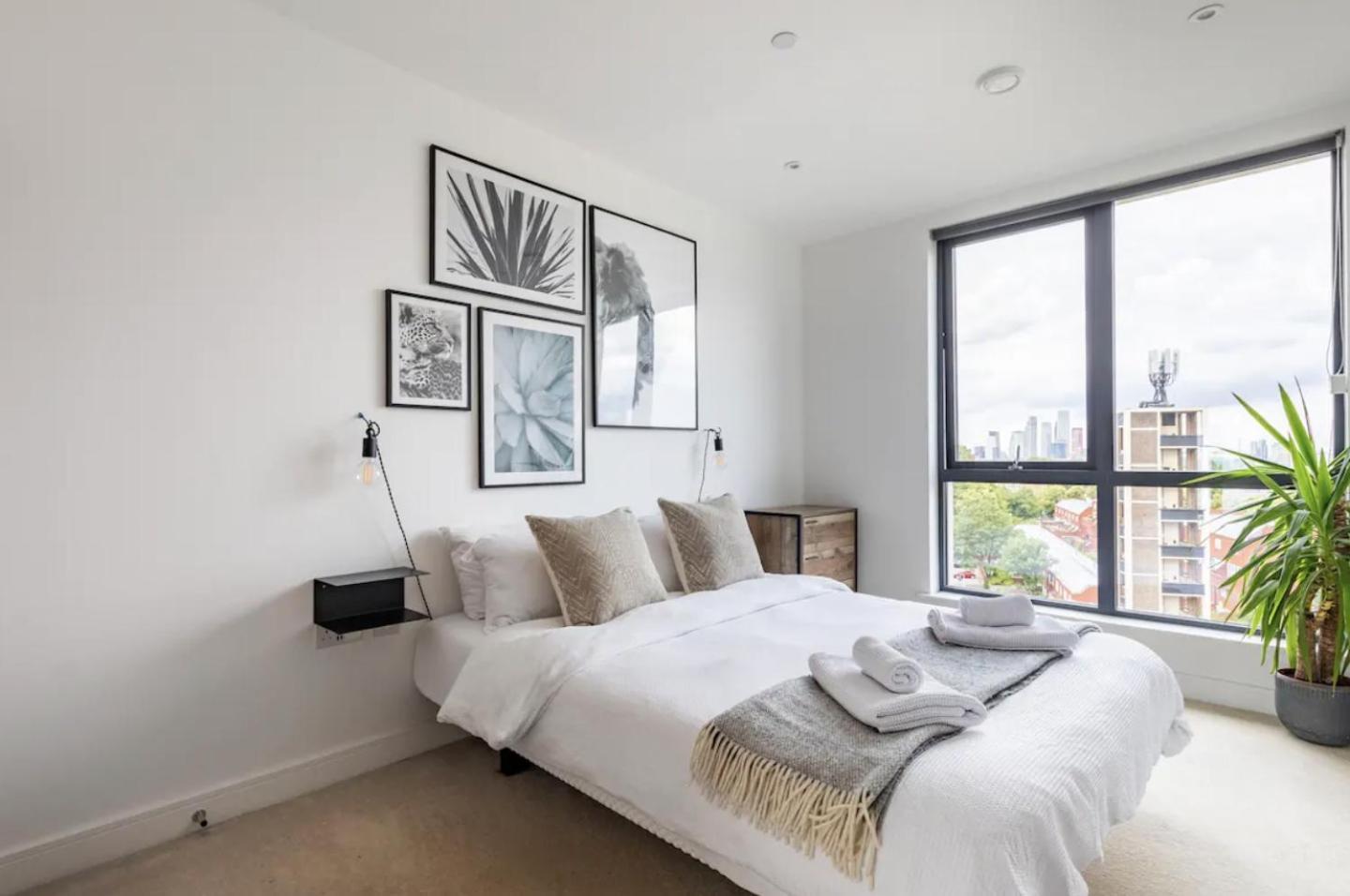 Modern 1 Bed L City Views L Work Space 런던 외부 사진