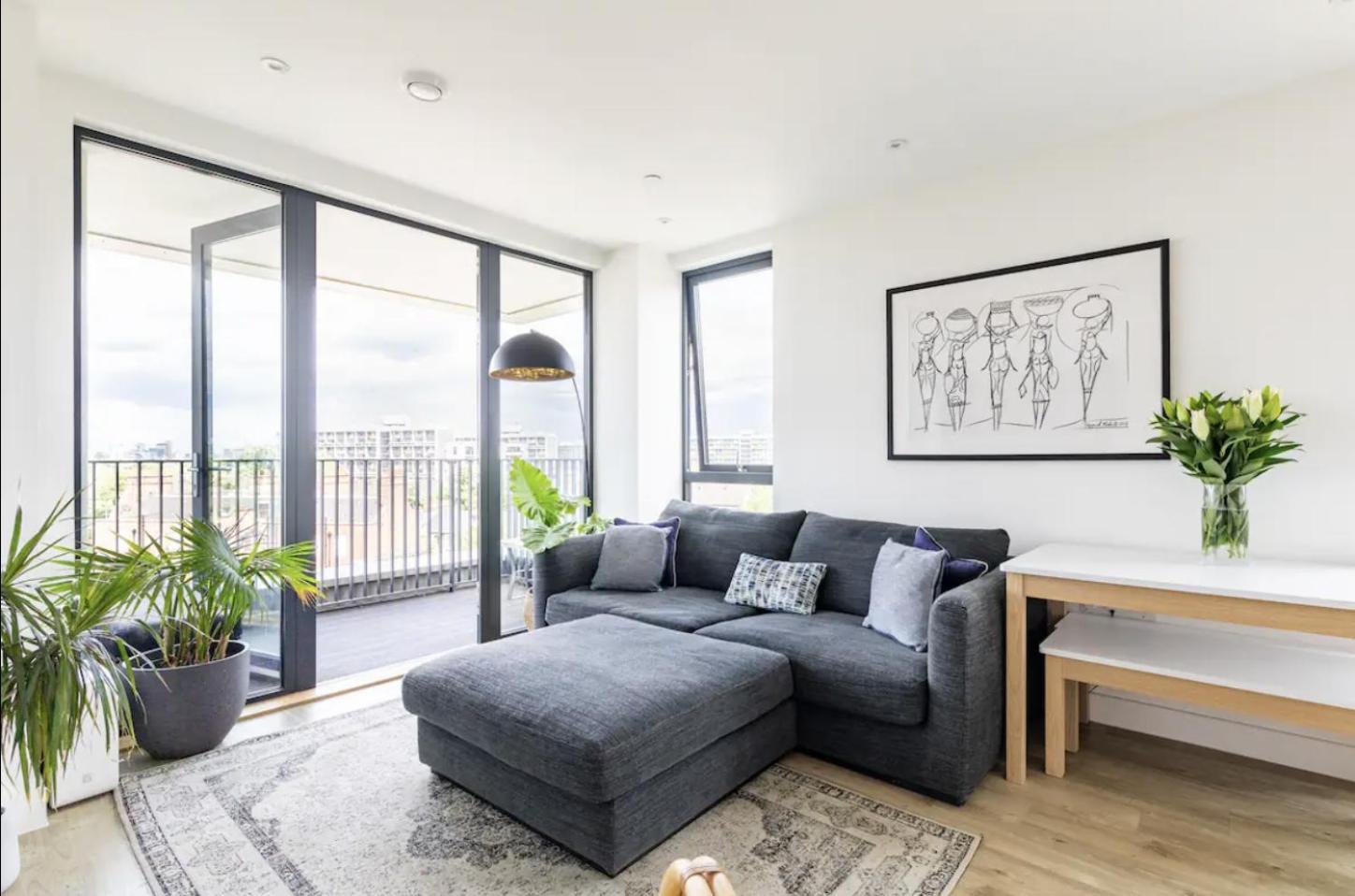 Modern 1 Bed L City Views L Work Space 런던 외부 사진